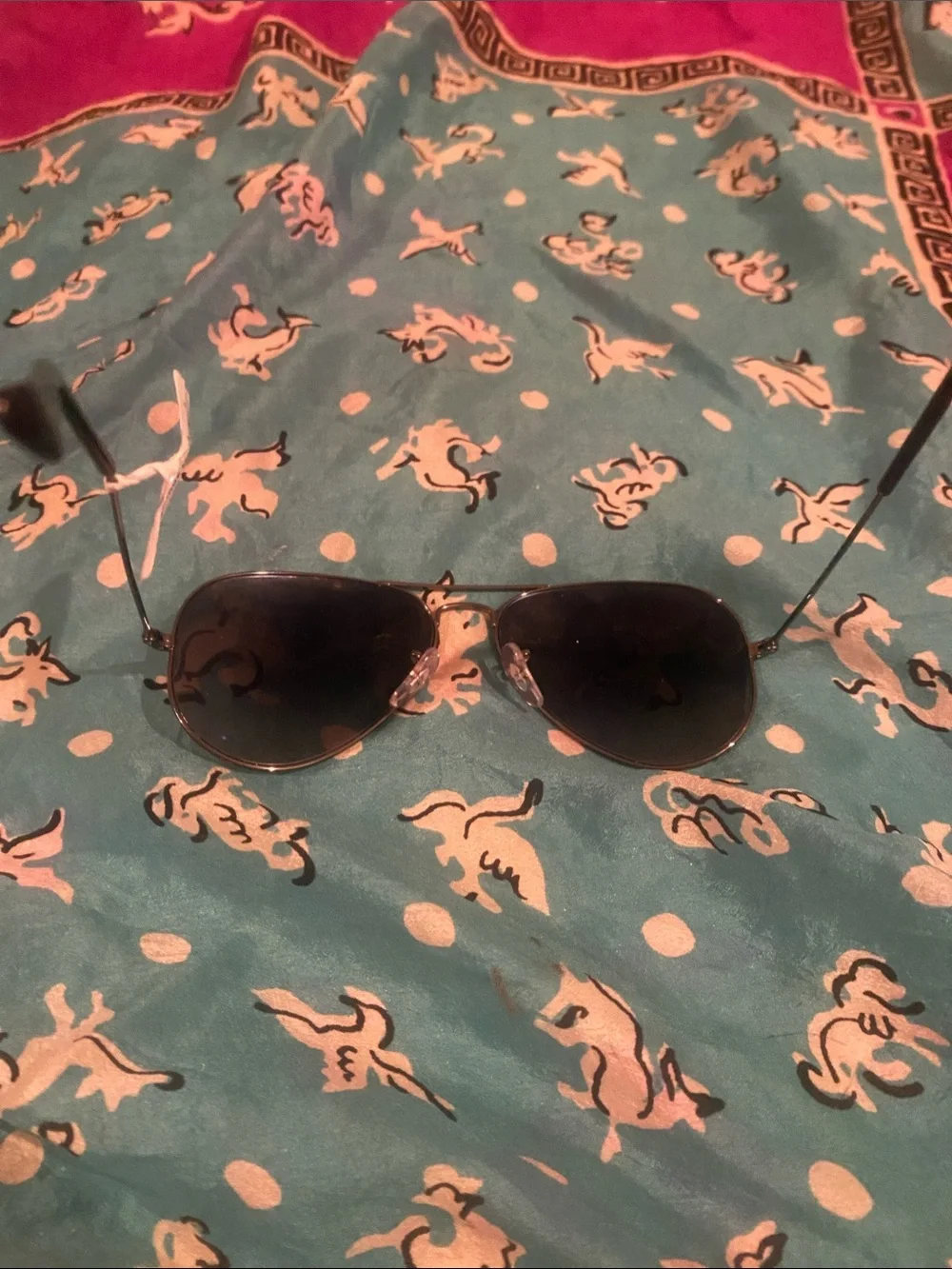So COOL 😎 Ray-Ban Aviator Sunglasses - Silver Frame, Dark Gray Lenses